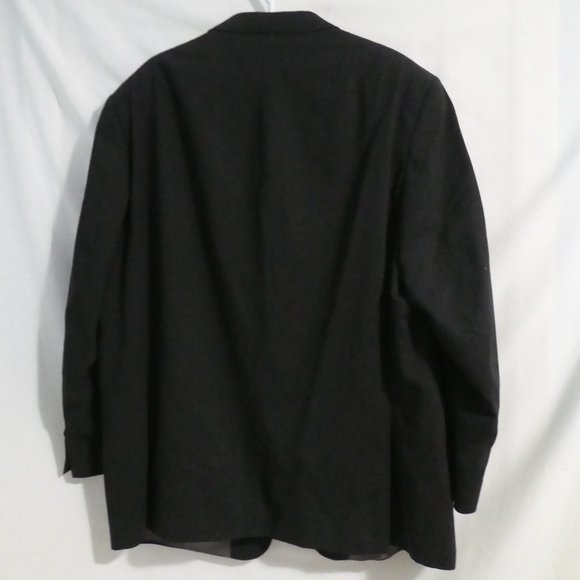 CALVIN KLEIN, 50 L, charcoal suit jacket, 100% wool, dry clean only - Picture 2 of 11